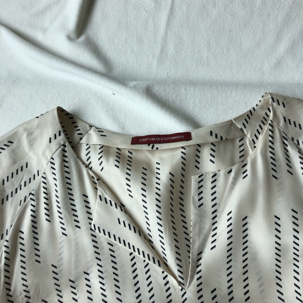 Silk dress bought in Paris